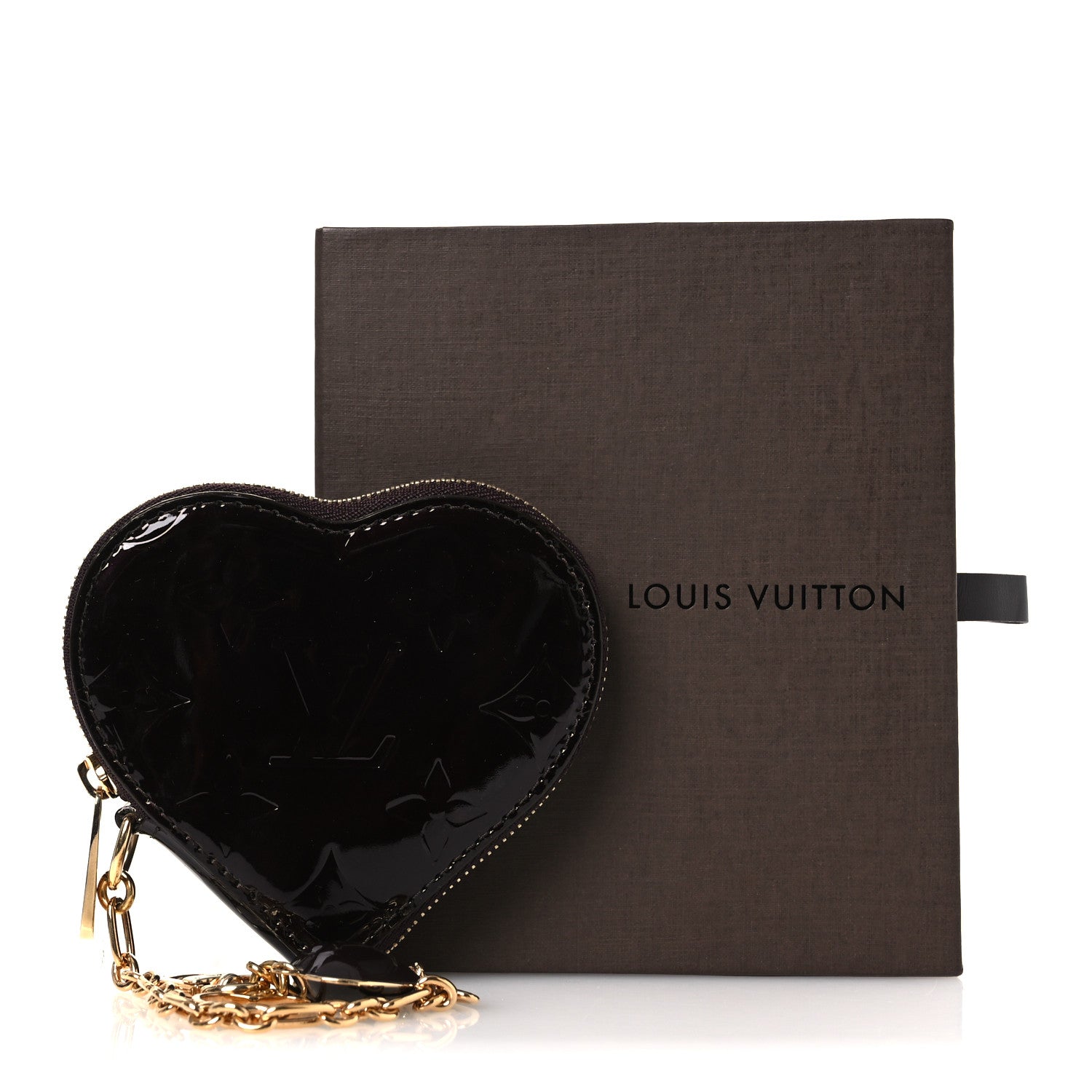Vernis Coeur Heart Coin Purse Amarante