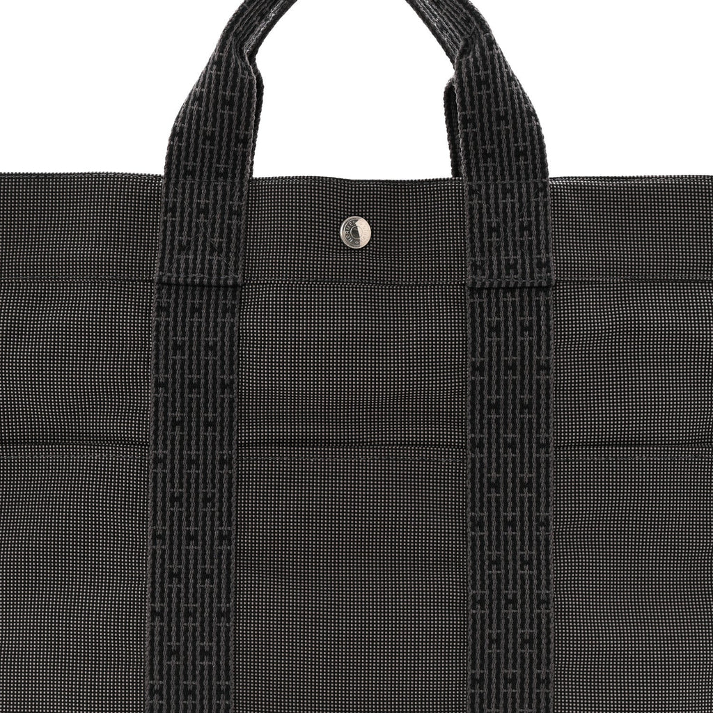 Canvas Herline MM Tote Grey