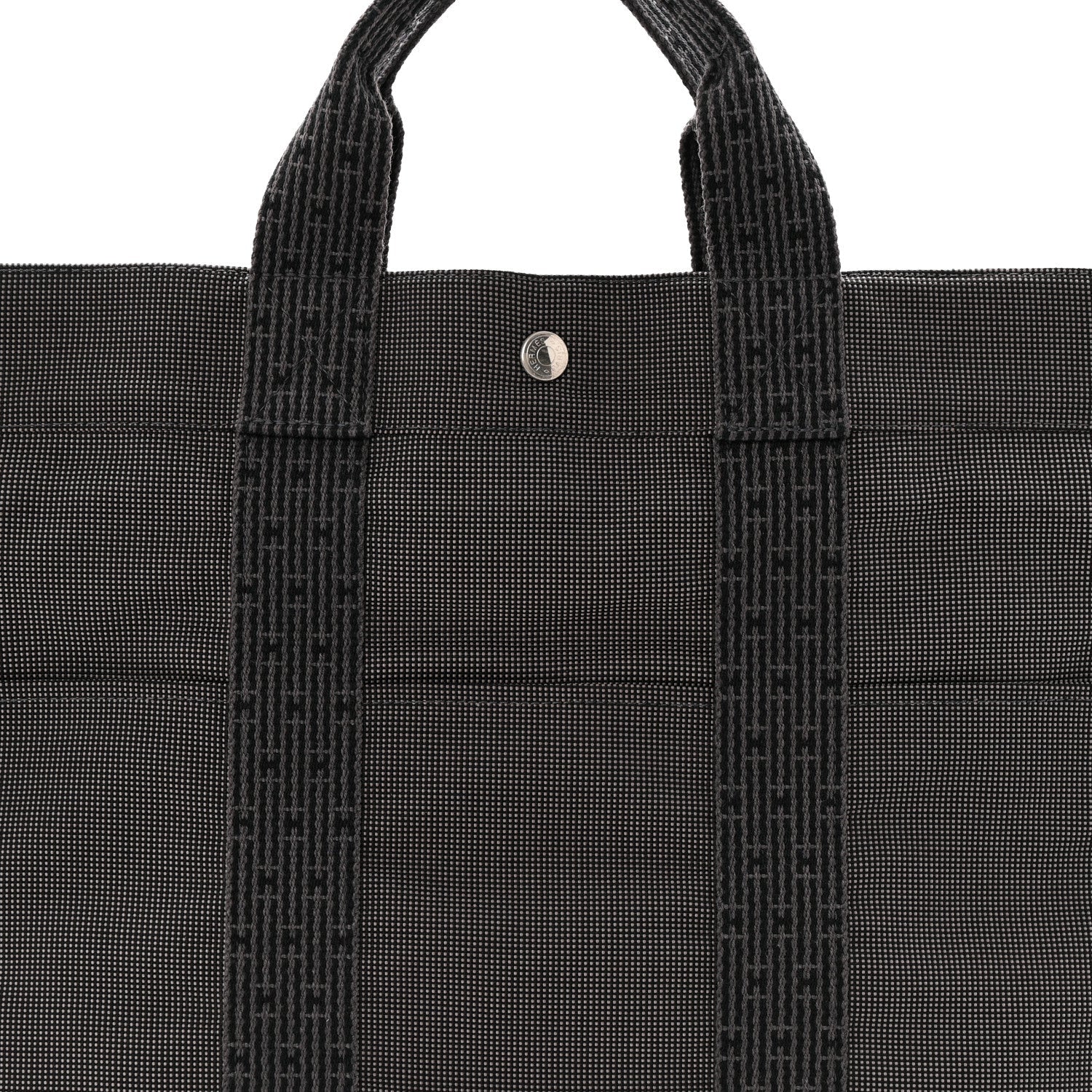 Canvas Herline MM Tote Grey