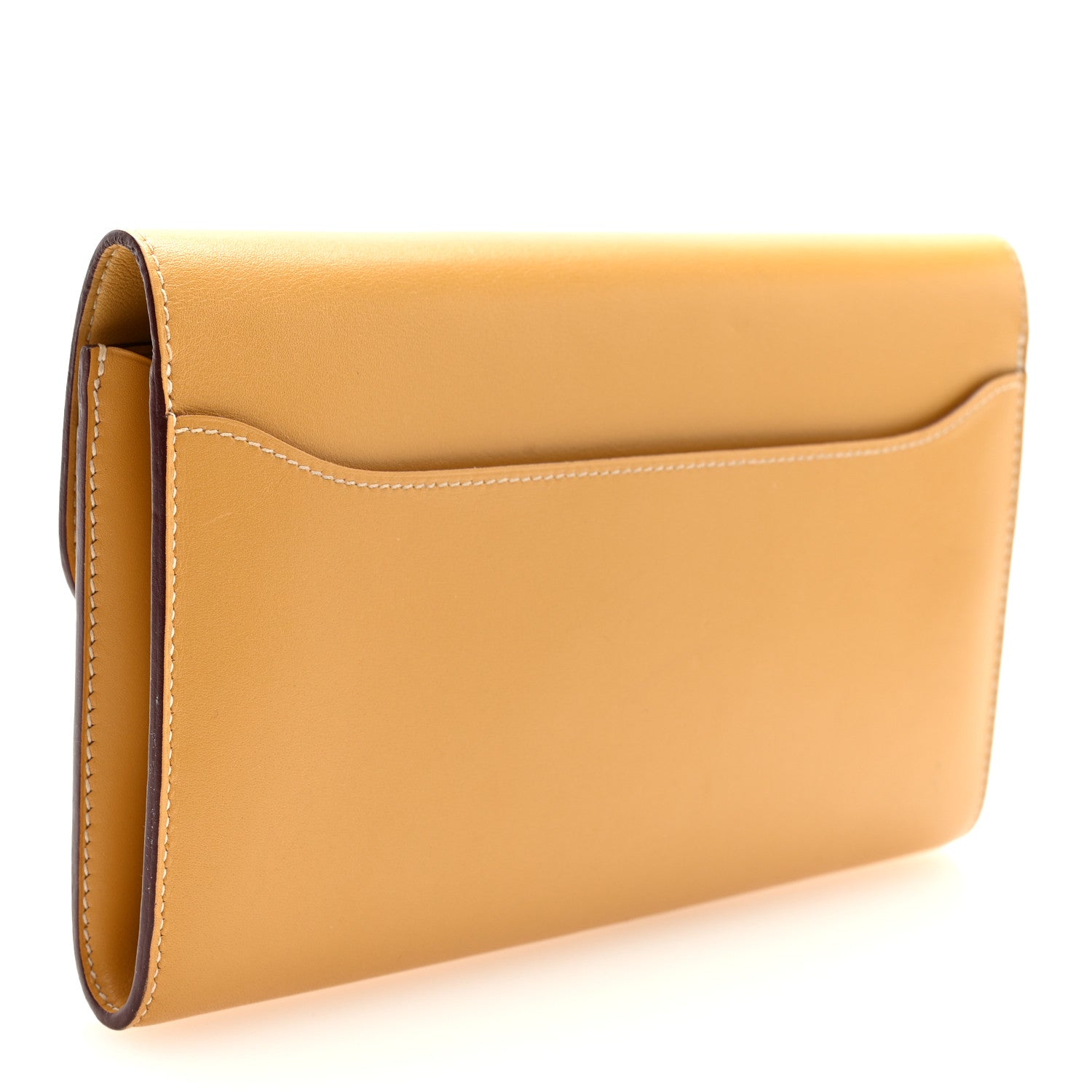 Tadelakt Lizard Constance Long Wallet Sable Cecil
