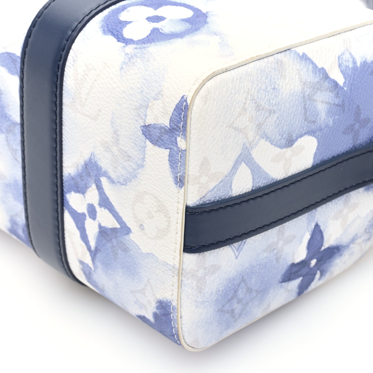 Monogram Watercolor City Keepall Blue