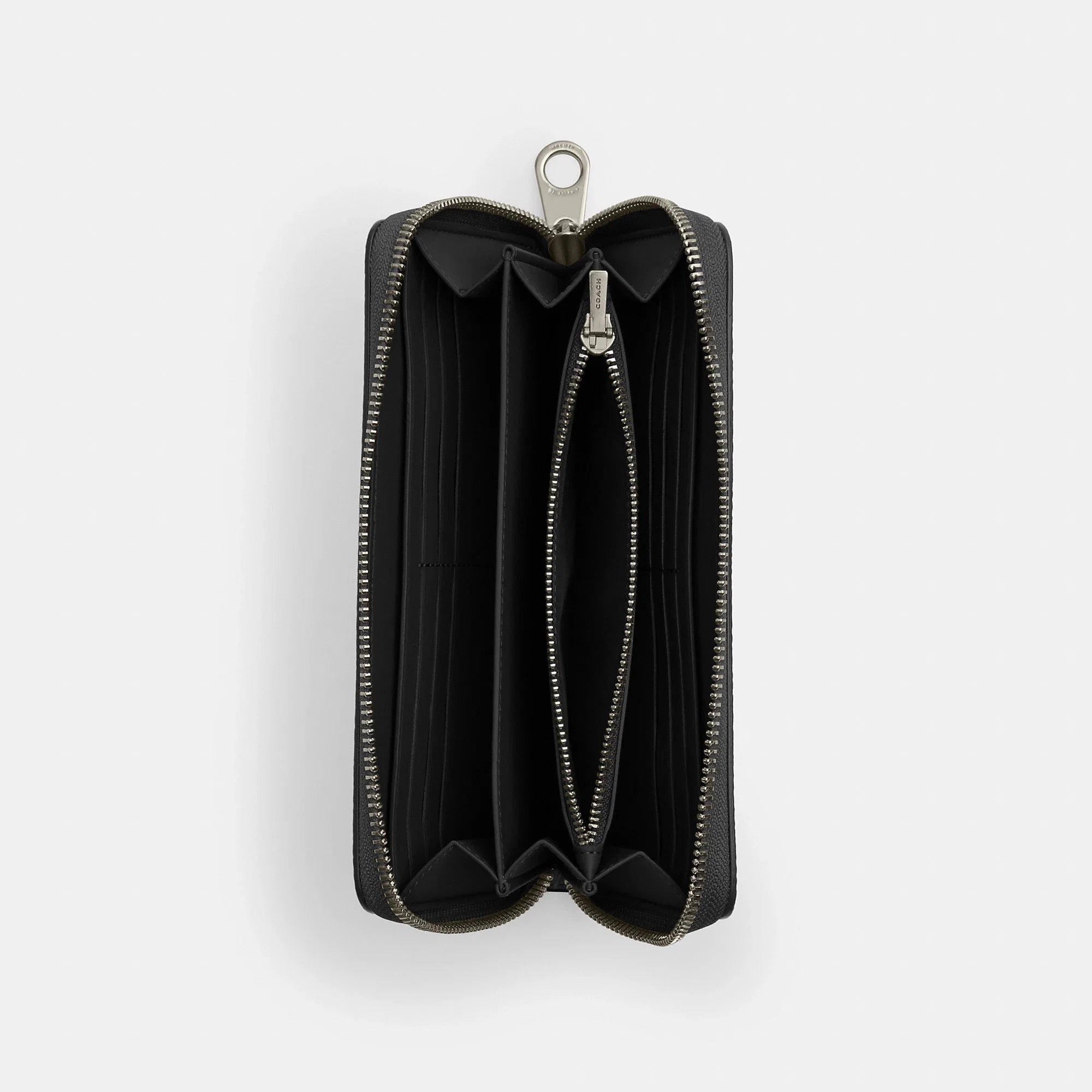 Coach Outlet Long Zip Around Wallet In Signature Canvas