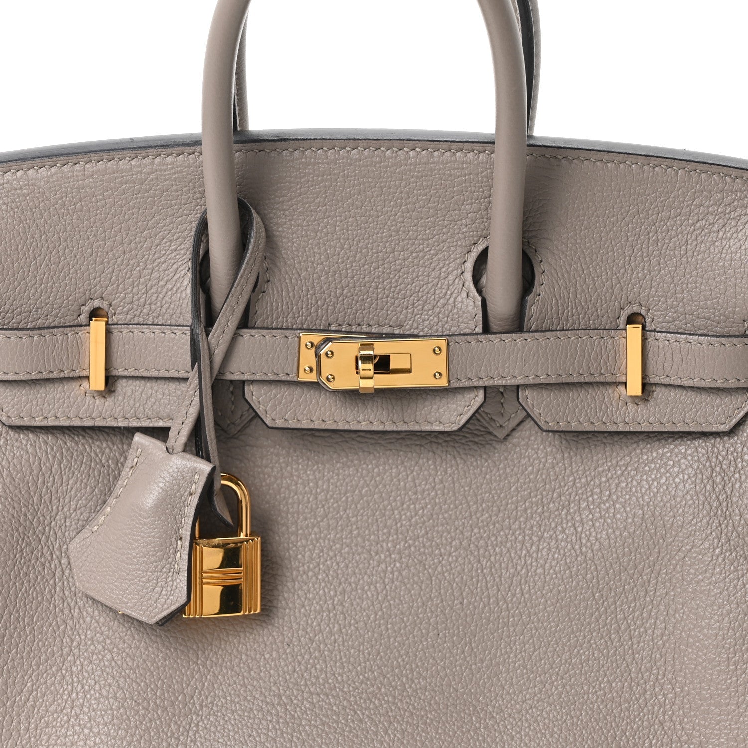 Taurillon Novillo Birkin 25 Gris Asphalte