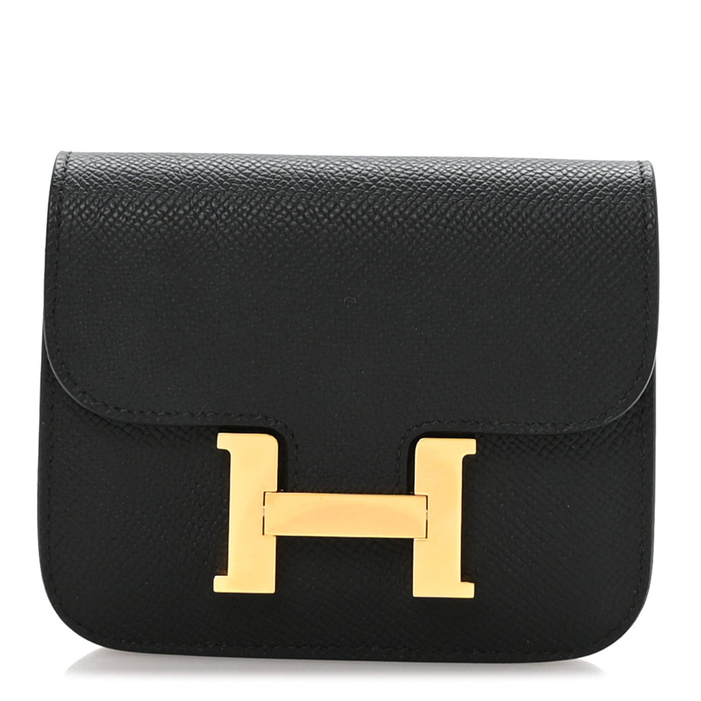 Epsom Constance Slim Wallet Black