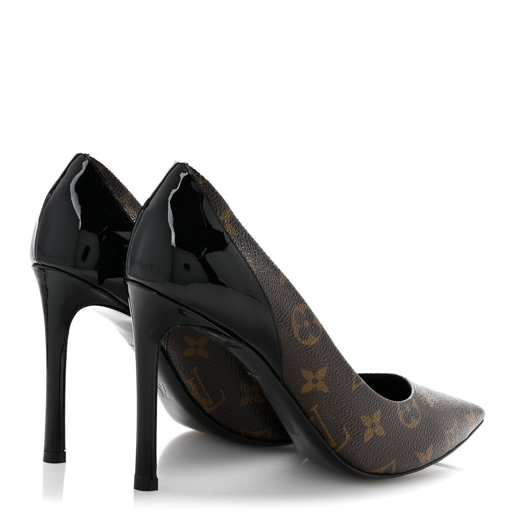 Monogram Cherie Pumps 38 Black