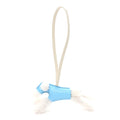 Milo Lambskin Shearling Budy Charm Ecru Celeste Craie