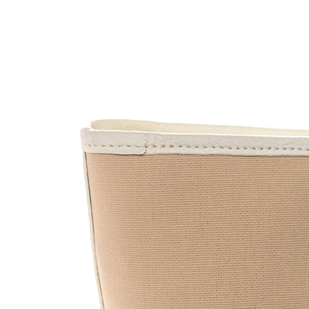 Buffle Skipper Toile Garden 30 TPM Zip Tote White
