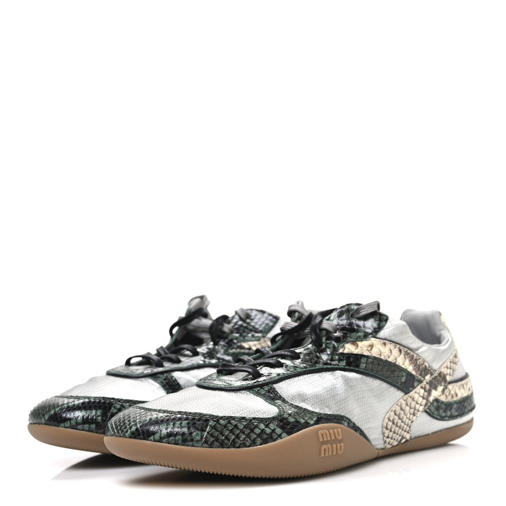 Nylon Technical Ayers Pitone Gymnasium Sneakers 39 Nube Abete