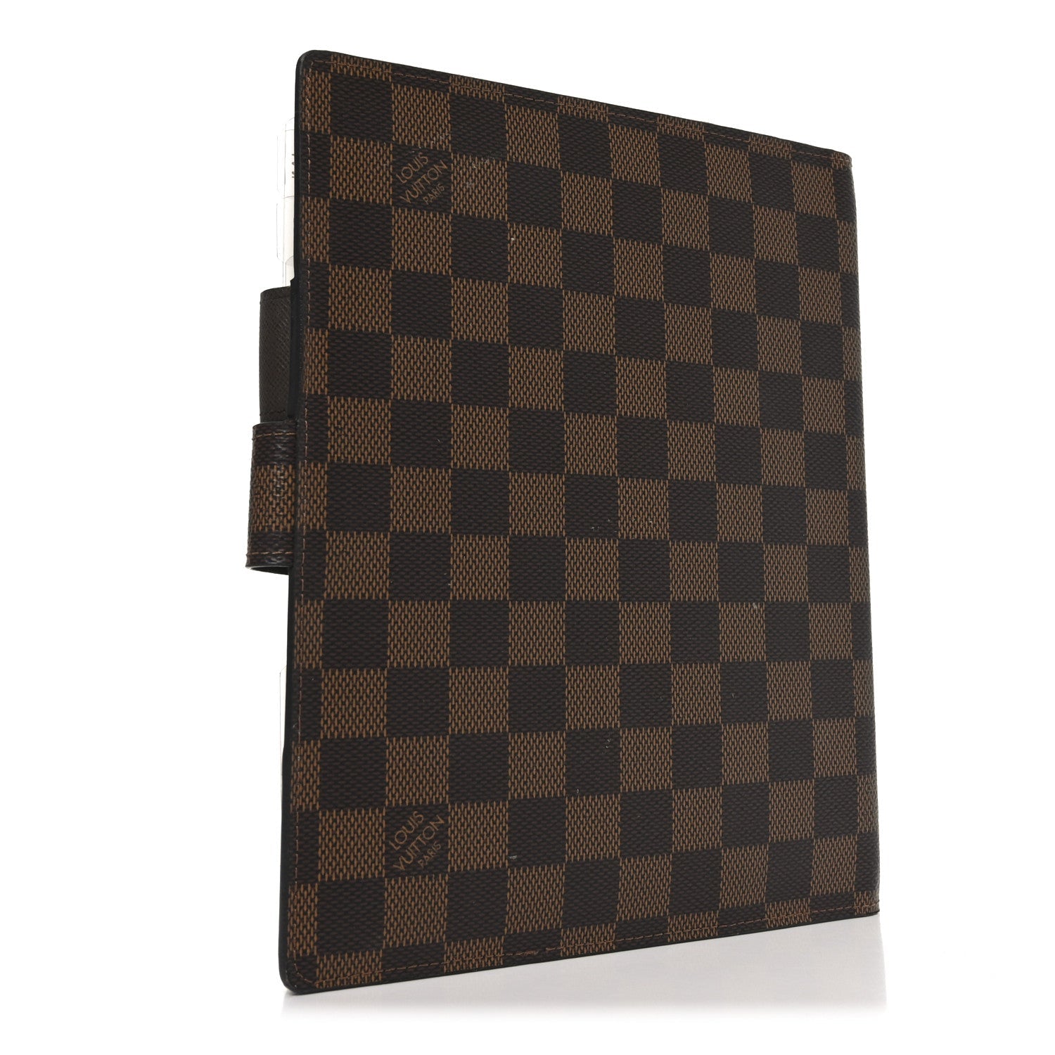 Damier Ebene Large Ring Agenda Cover