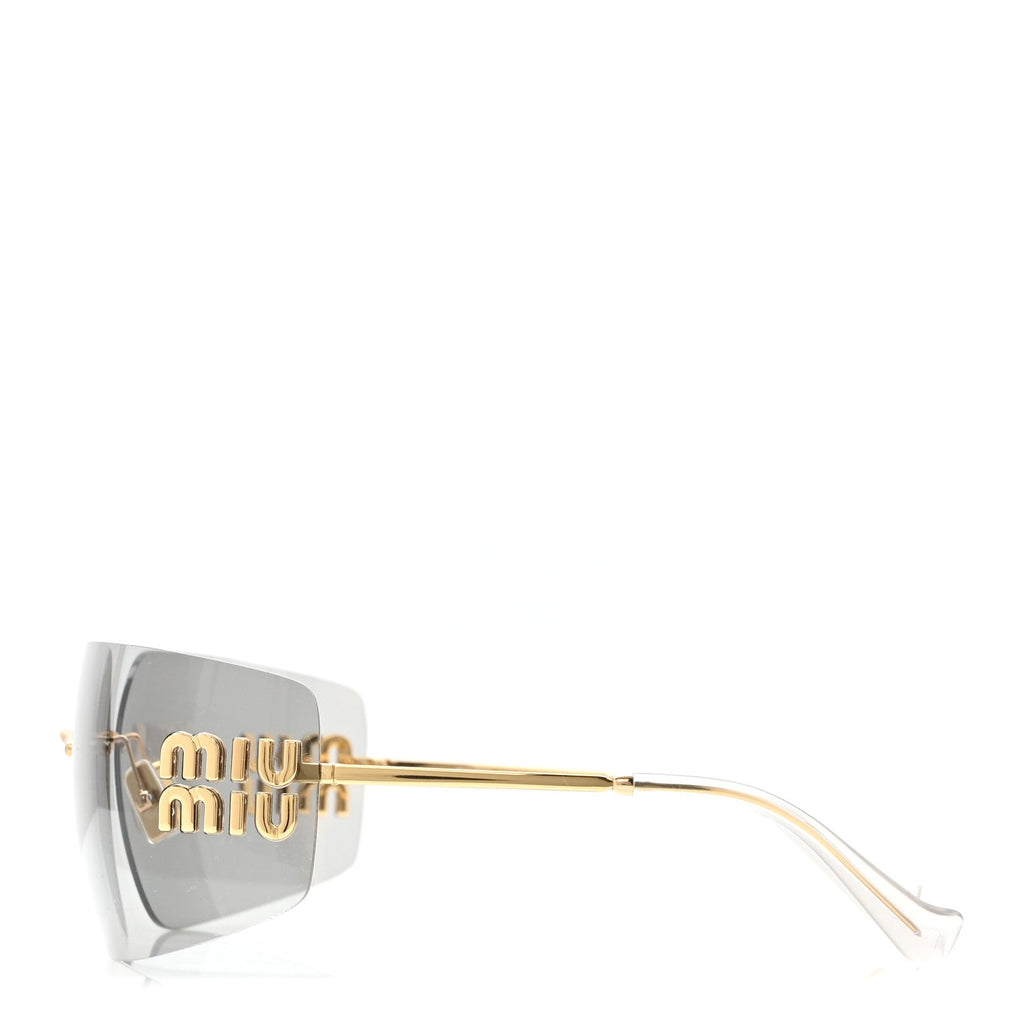 Metal Aube Sunglasses SMU54Y Light Gray