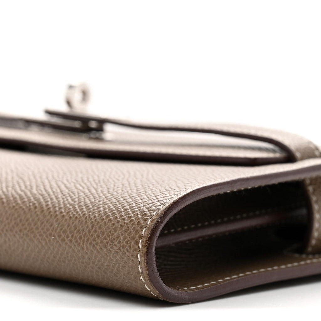 Epsom Kelly Wallet To Go Etoupe