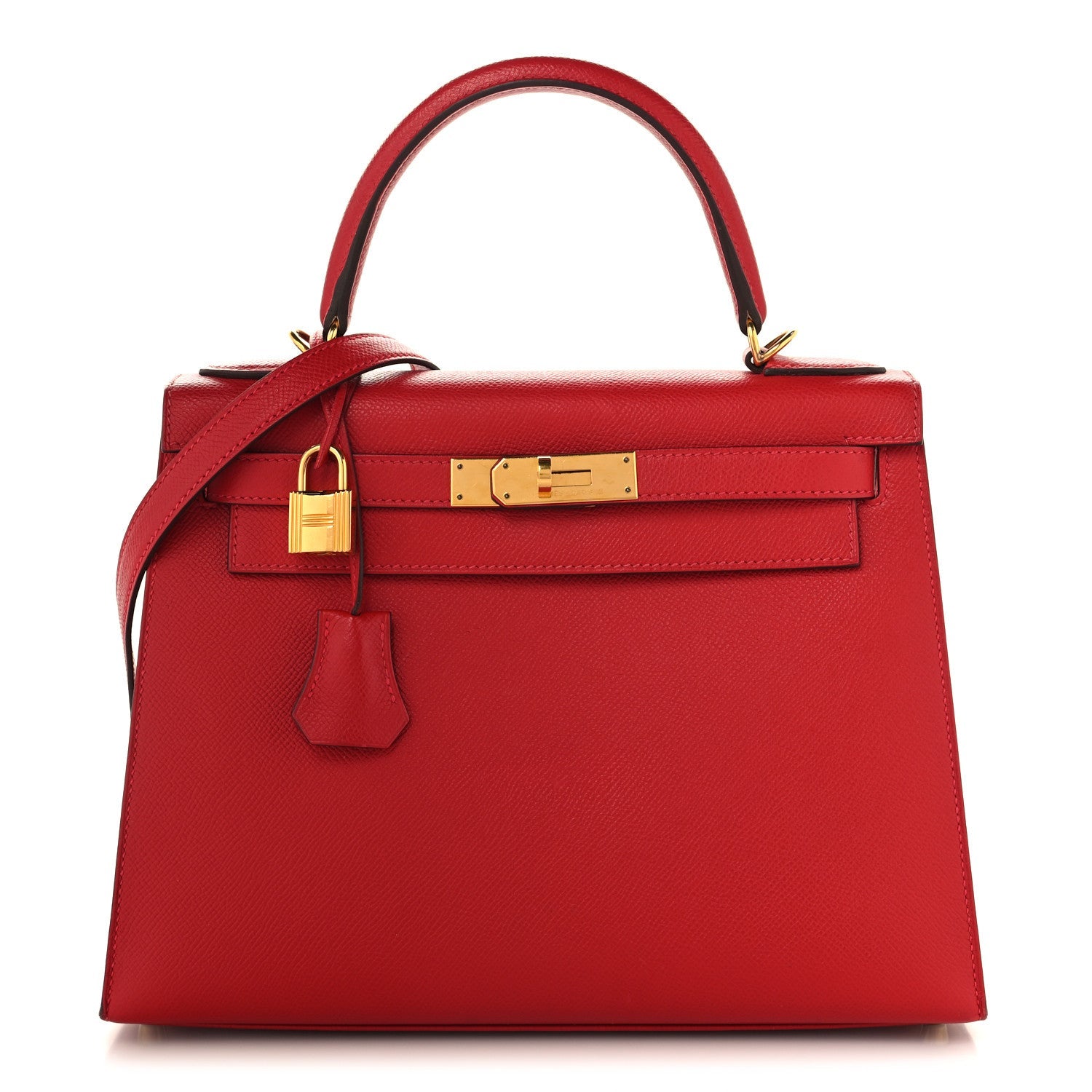 Epsom Kelly Sellier 28 Rouge Casaque