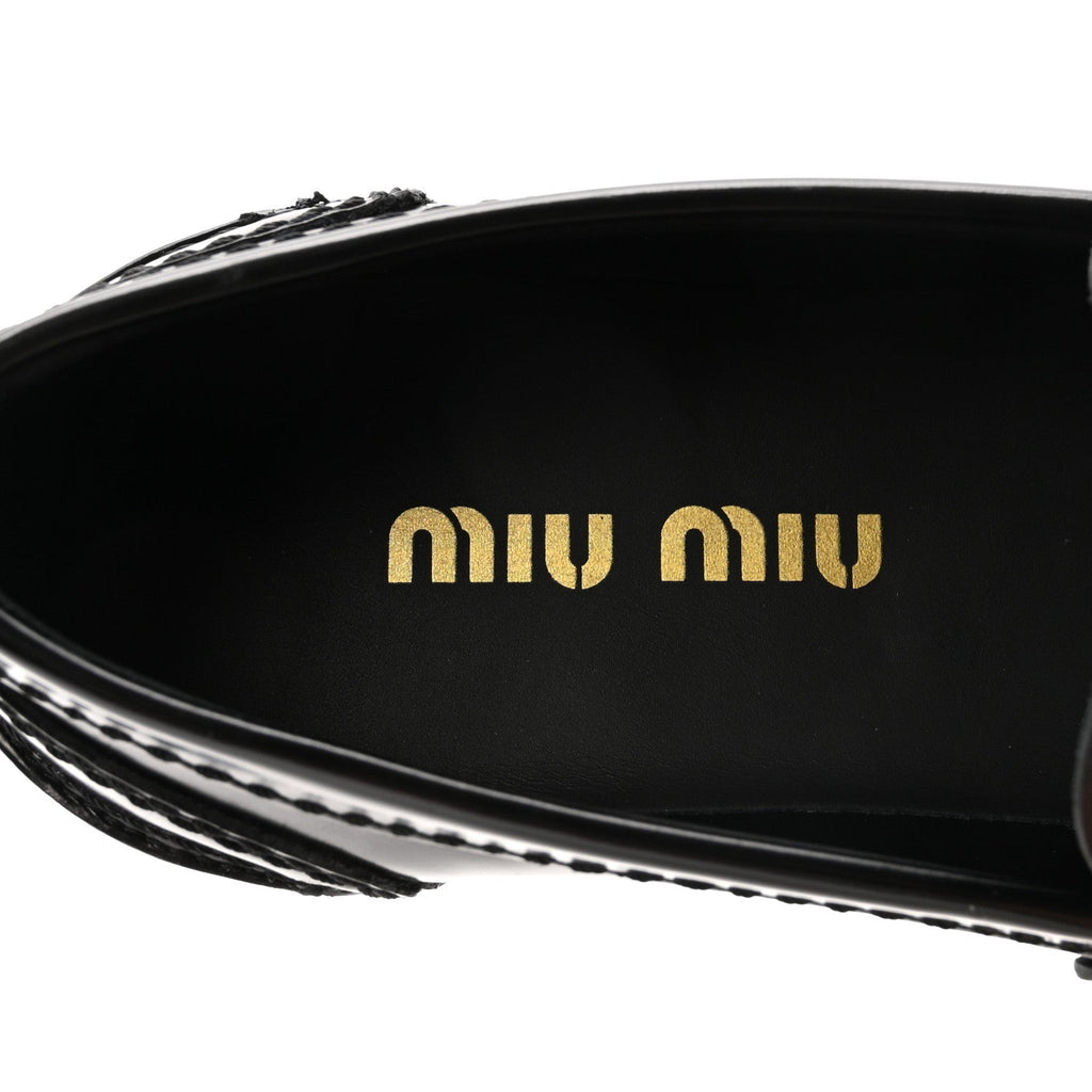 Spazzolato Penny Loafers 37 Black