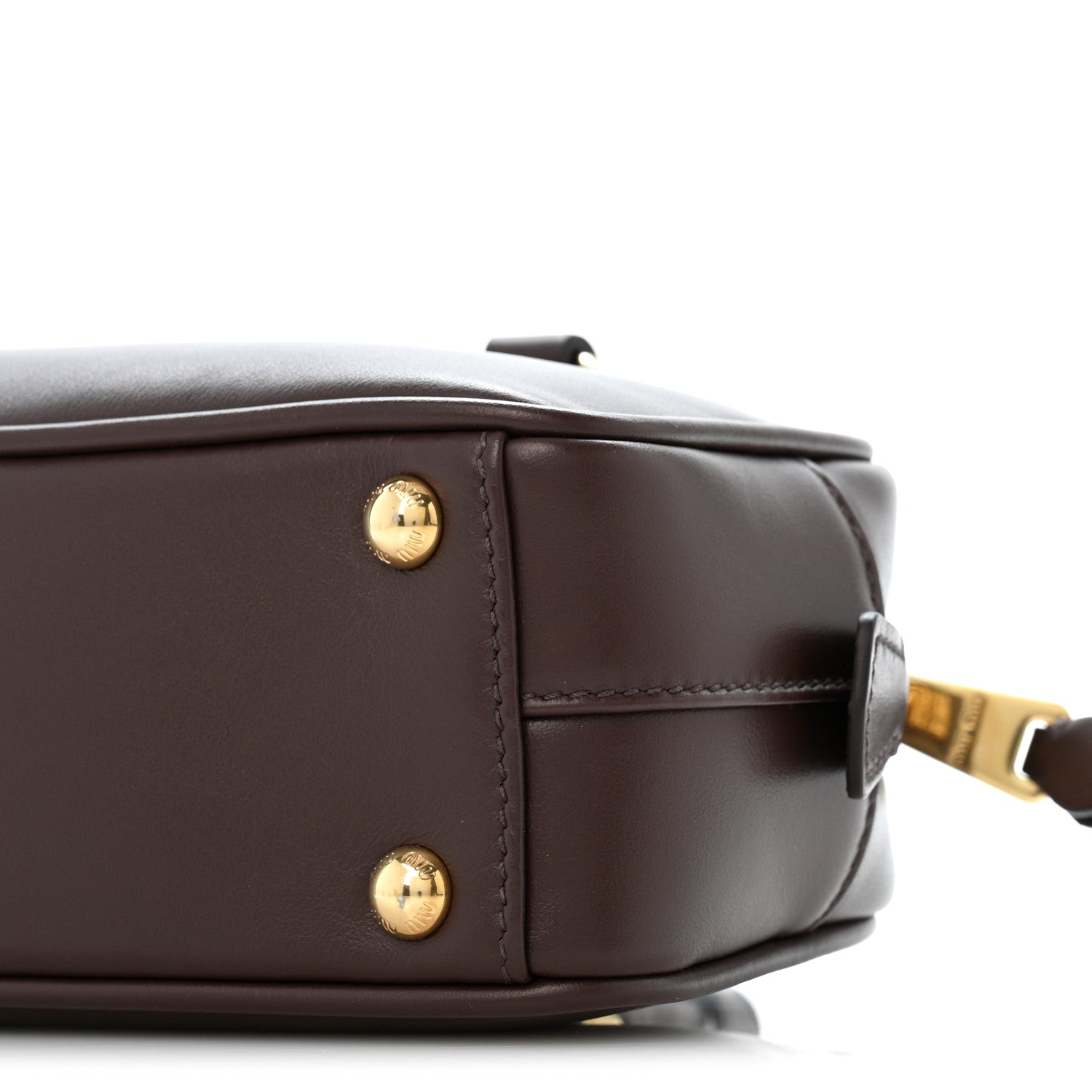 Calfskin Mini Arcadie Top Handle Bag Briarwood