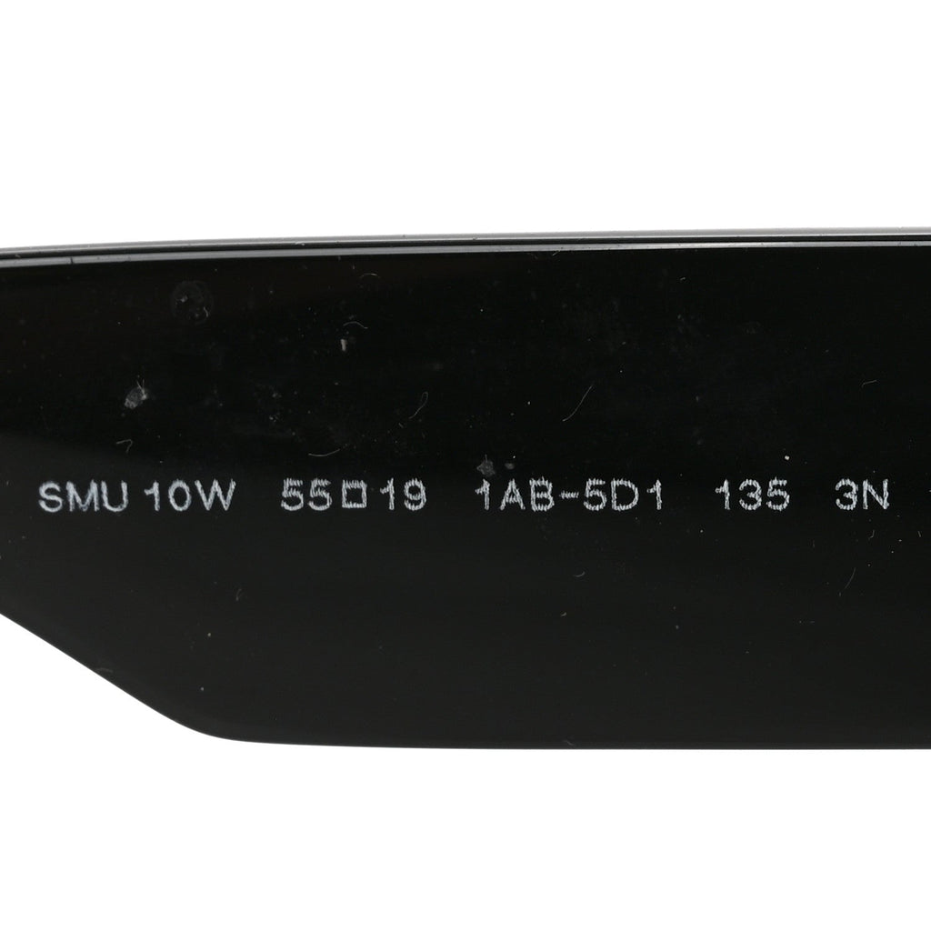 Acetate Glimpse Sunglasses SMU 10W Black