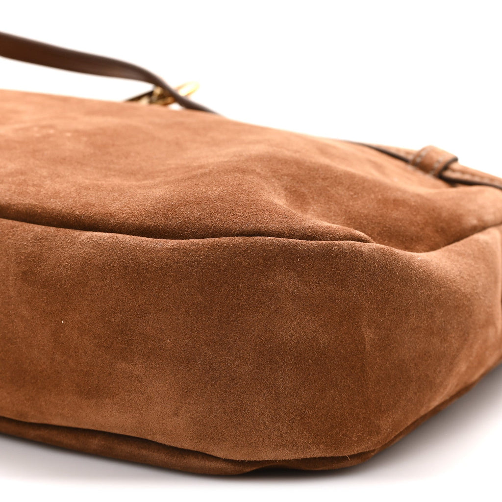 Camoscio Large Aventure Shoulder Bag Rovere
