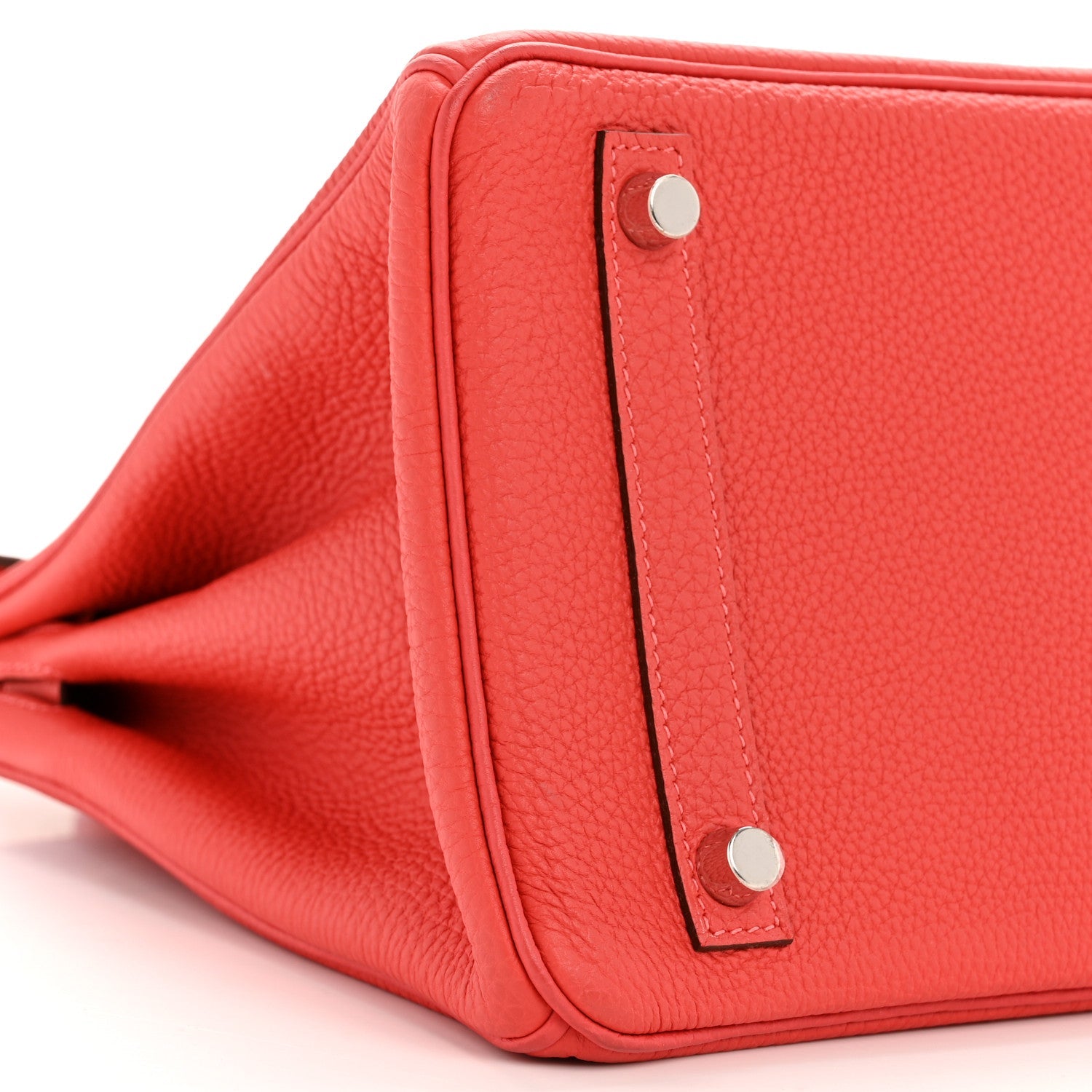 Togo Birkin 30 Rouge Pivoine