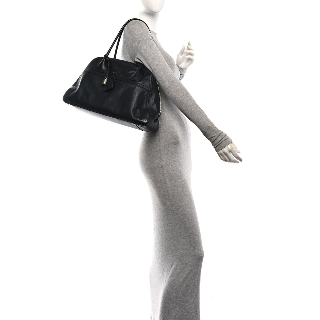 Nappa Medium Vivant Bag Black