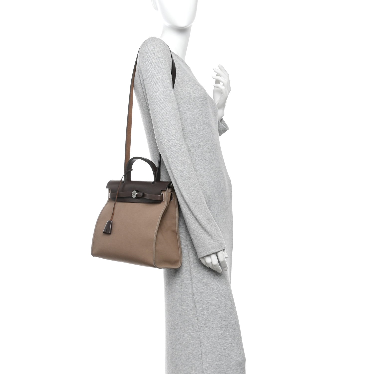 Toile Officier Vache Hunter Herbag Zip 31 PM Etoupe Ebene
