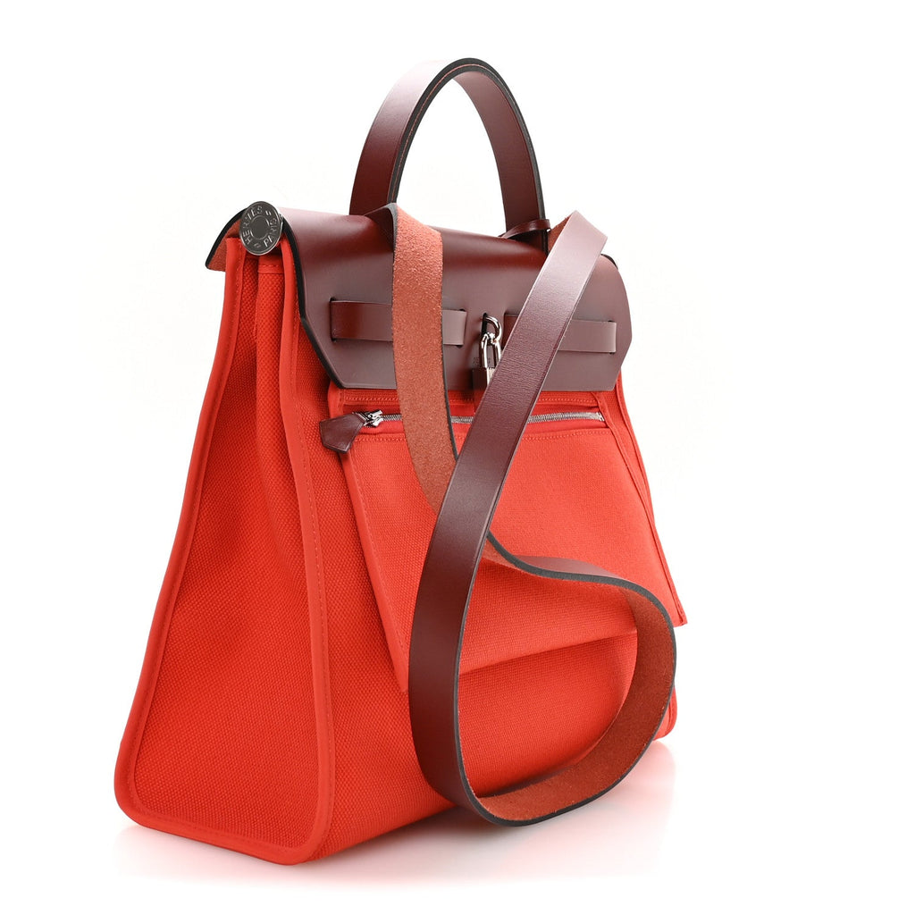 Vache Hunter Toile Herbag Zip 31 Capucine Rouge H