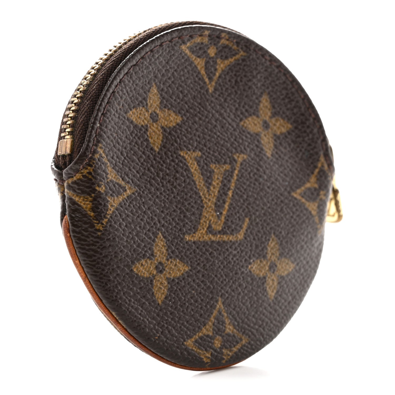 Monogram Round Coin Purse