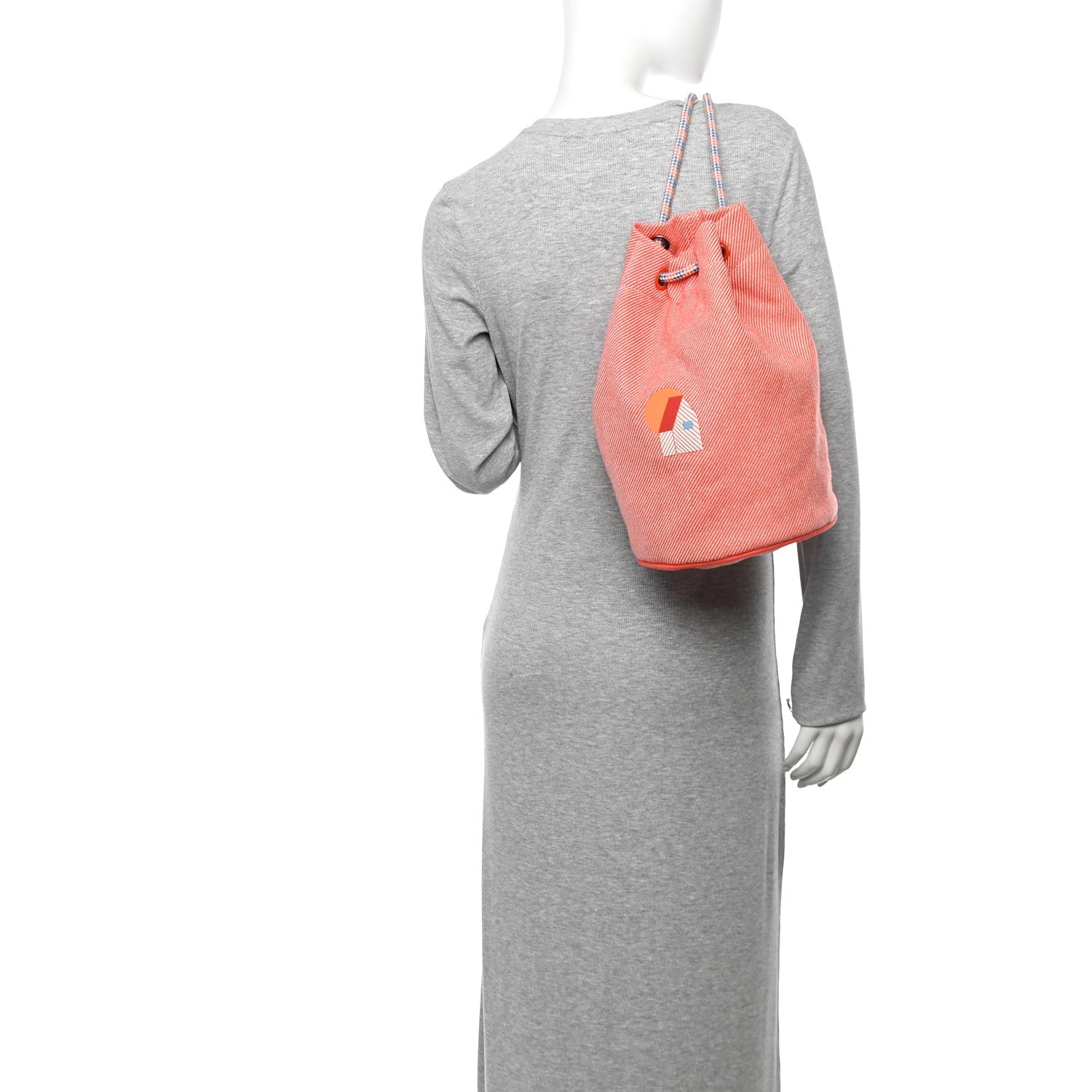 Les Cabanes Duffle Bag Orange Feu