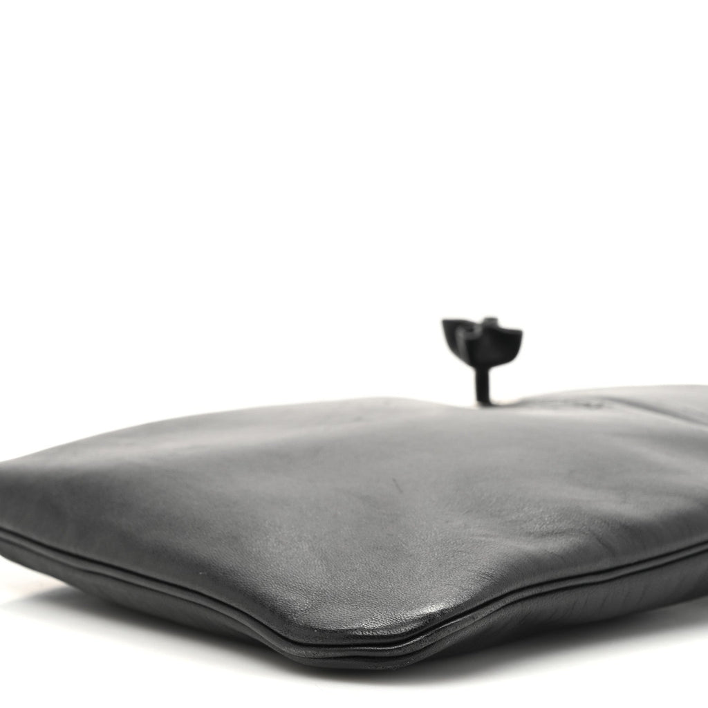 Milo Lambskin Swift Mini Aline Black