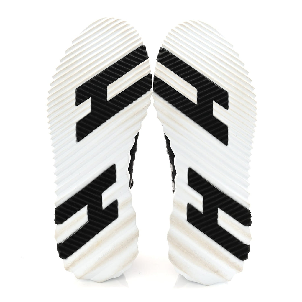 Knit Womens Flex Bolduc Sneakers 37 Black White