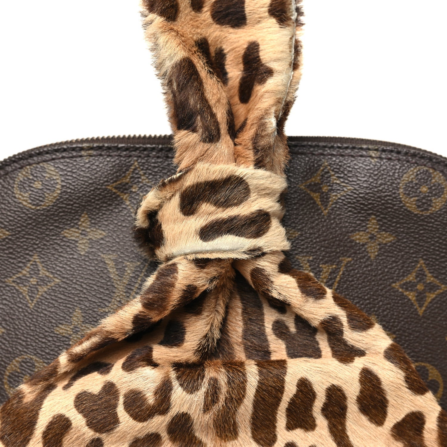 Monogram Azzedine Alaia Leopard Alma