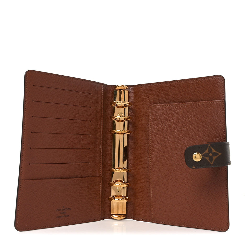 Monogram Medium Ring Agenda Cover