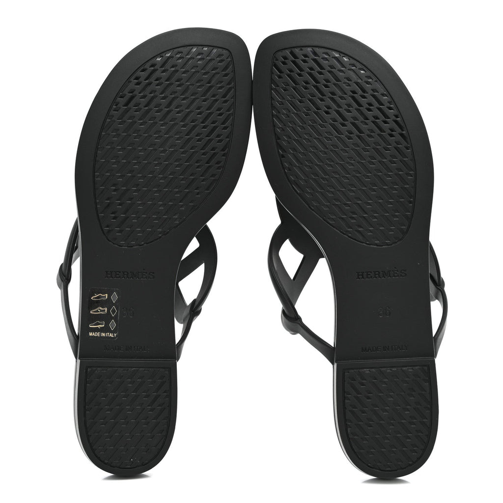 Rubber Womens Egerie Sandals 36 Black