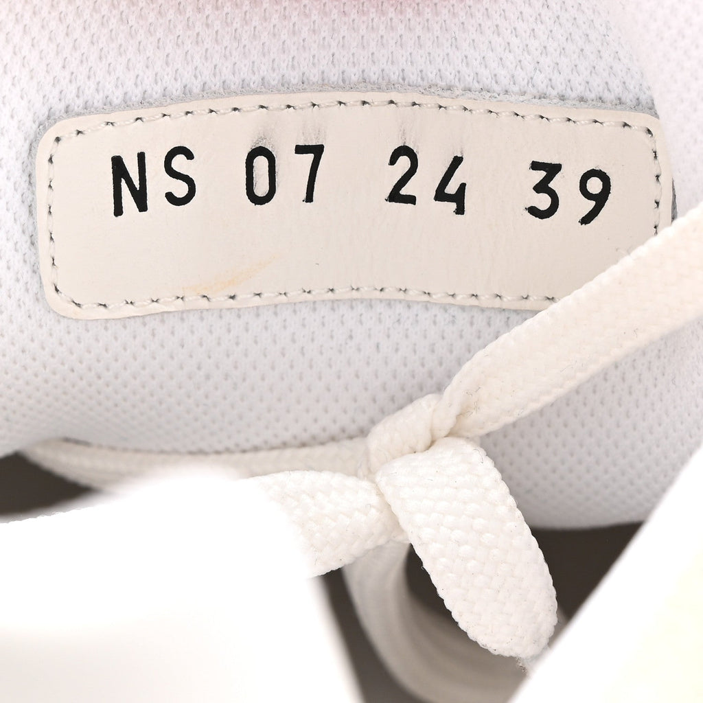 Suede Calfskin Dior Star Ors Platform Sneakers White Black 39 Light Beige White