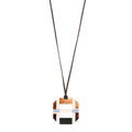 Horn Lacquer Opus Octagonal Necklace