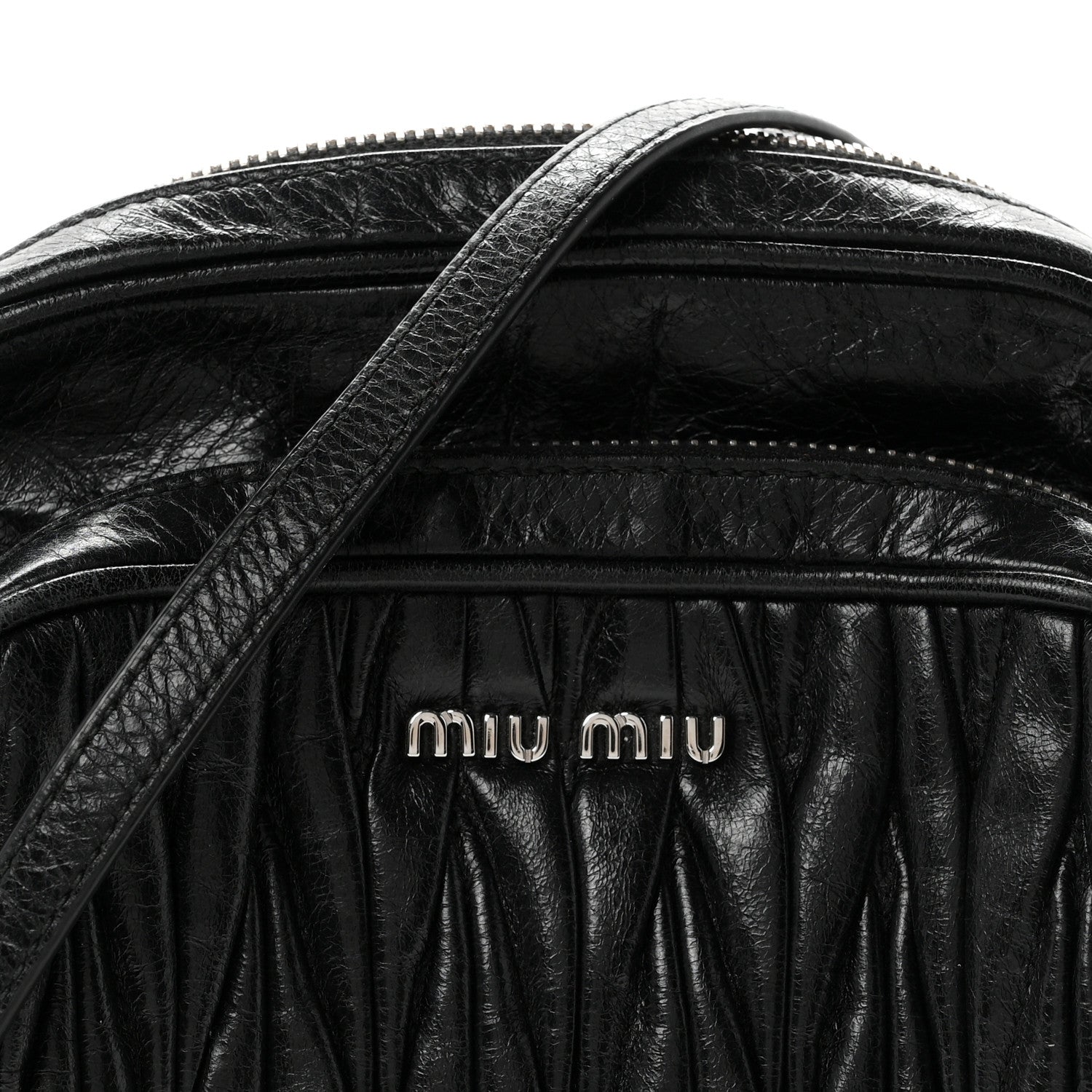 Nappa Matelasse Crossbody Black