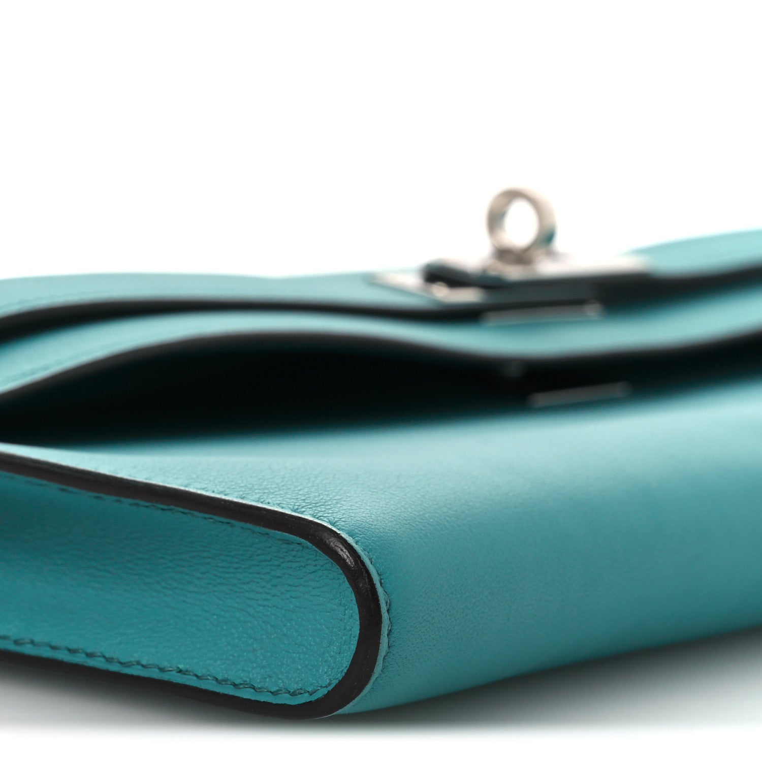 Swift Kelly Cut Clutch Pochette  Vert Verone