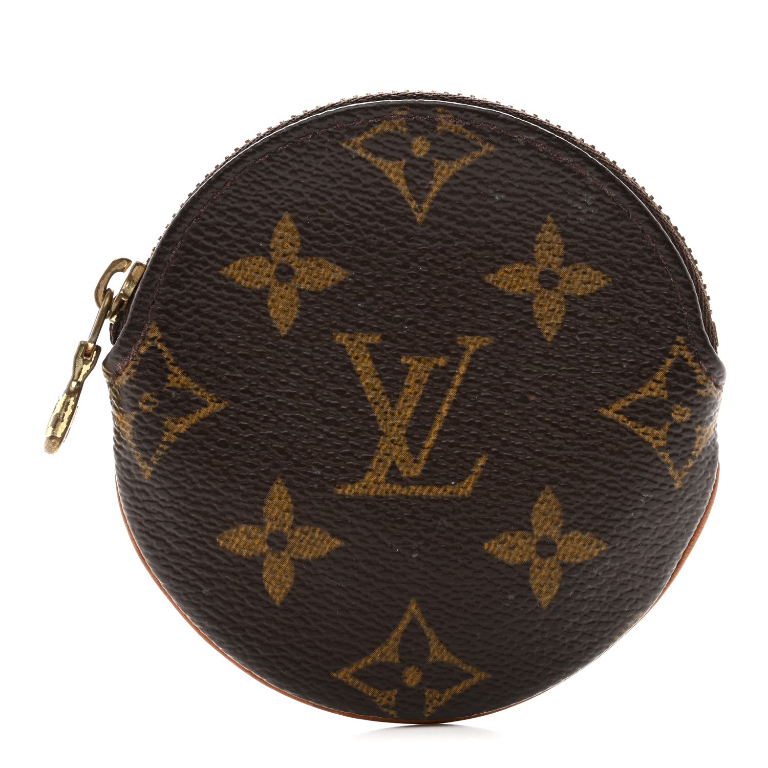 Monogram Round Coin Purse