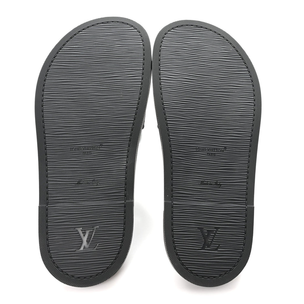 Logo Slide Sandals 39 Black