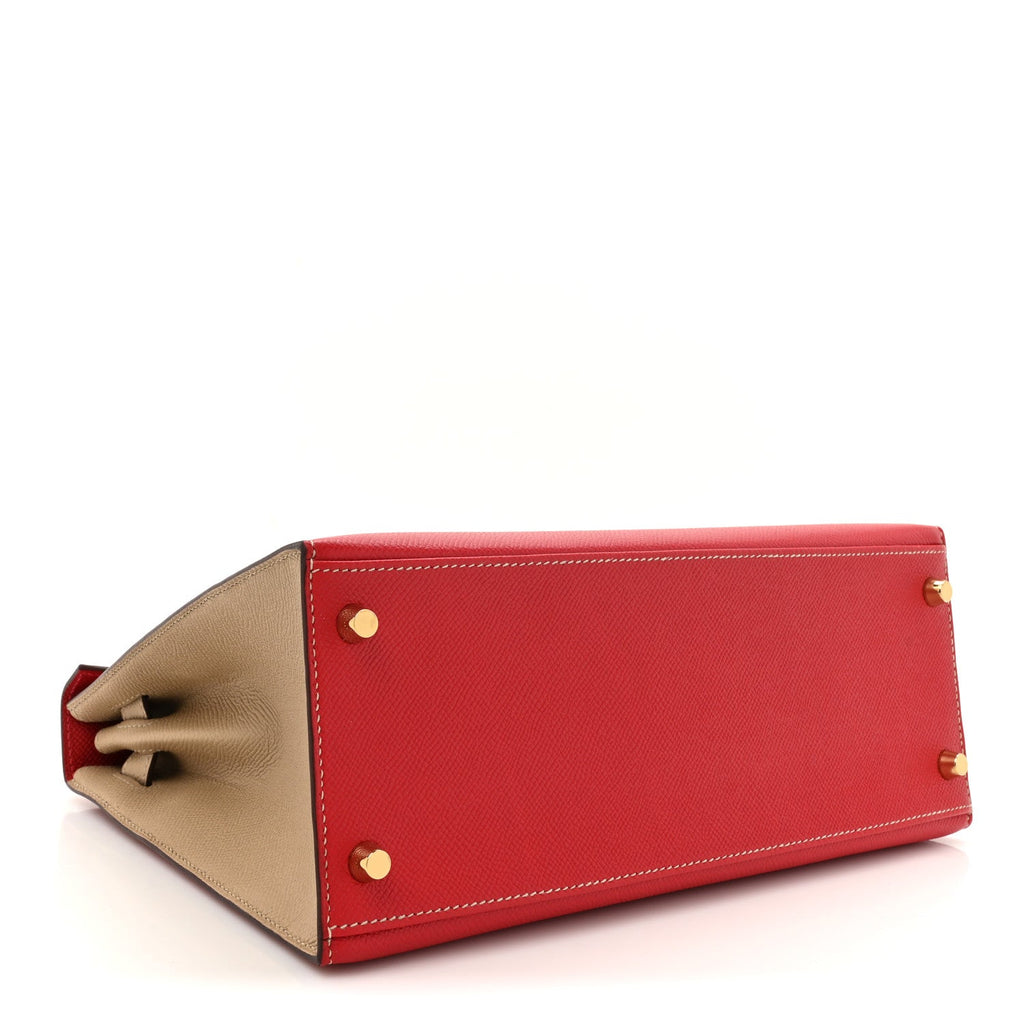 Epsom Horseshoe Kelly Sellier 28 Rouge Casaque Trench