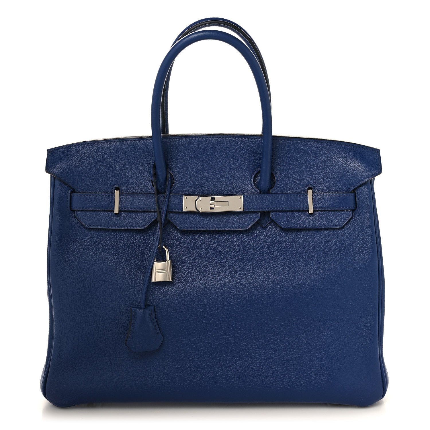 Taurillon Novillo Sea Surf and Fun Birkin 35 Bleu Saphir