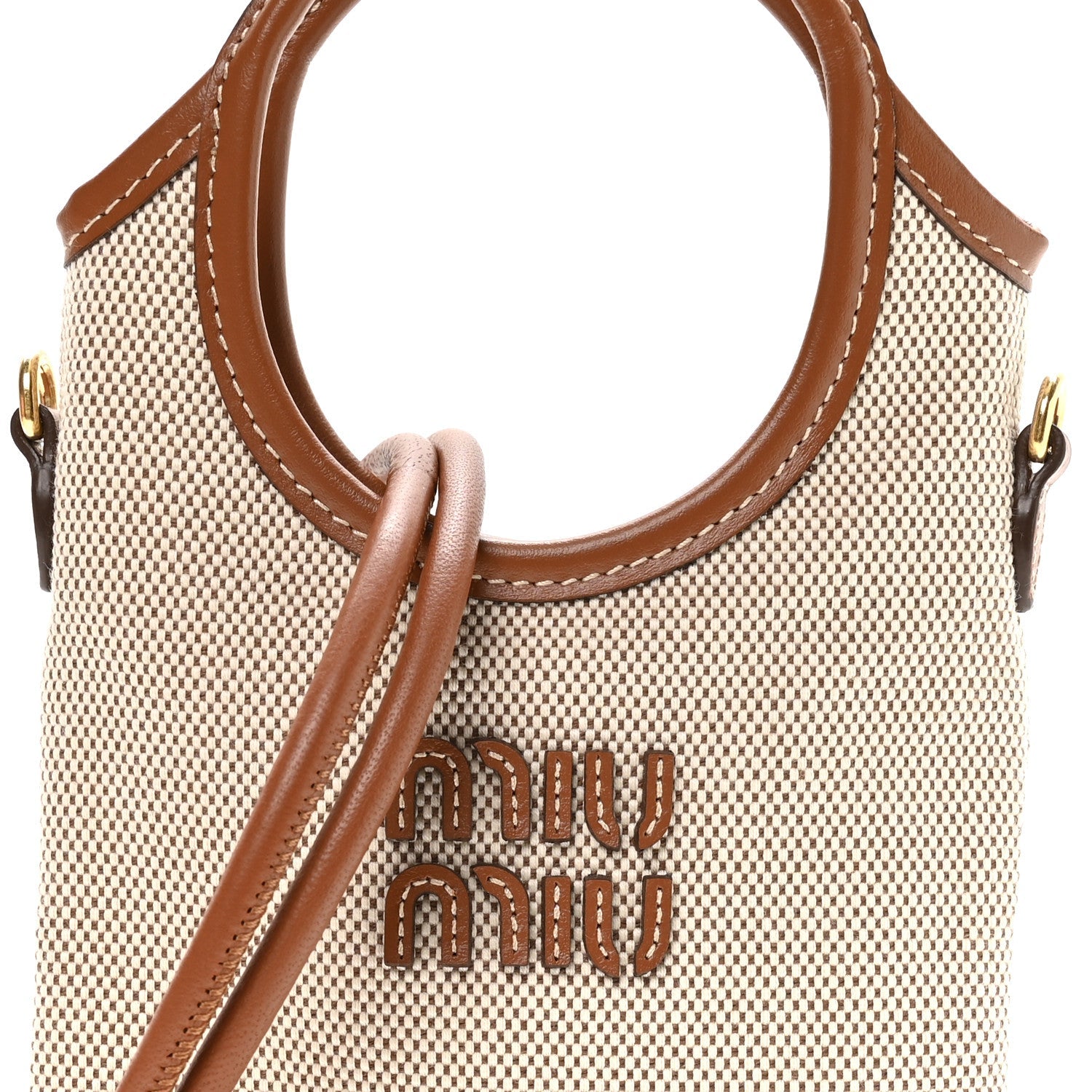 Canvas Ivy Smartphone Case Beige Brandy