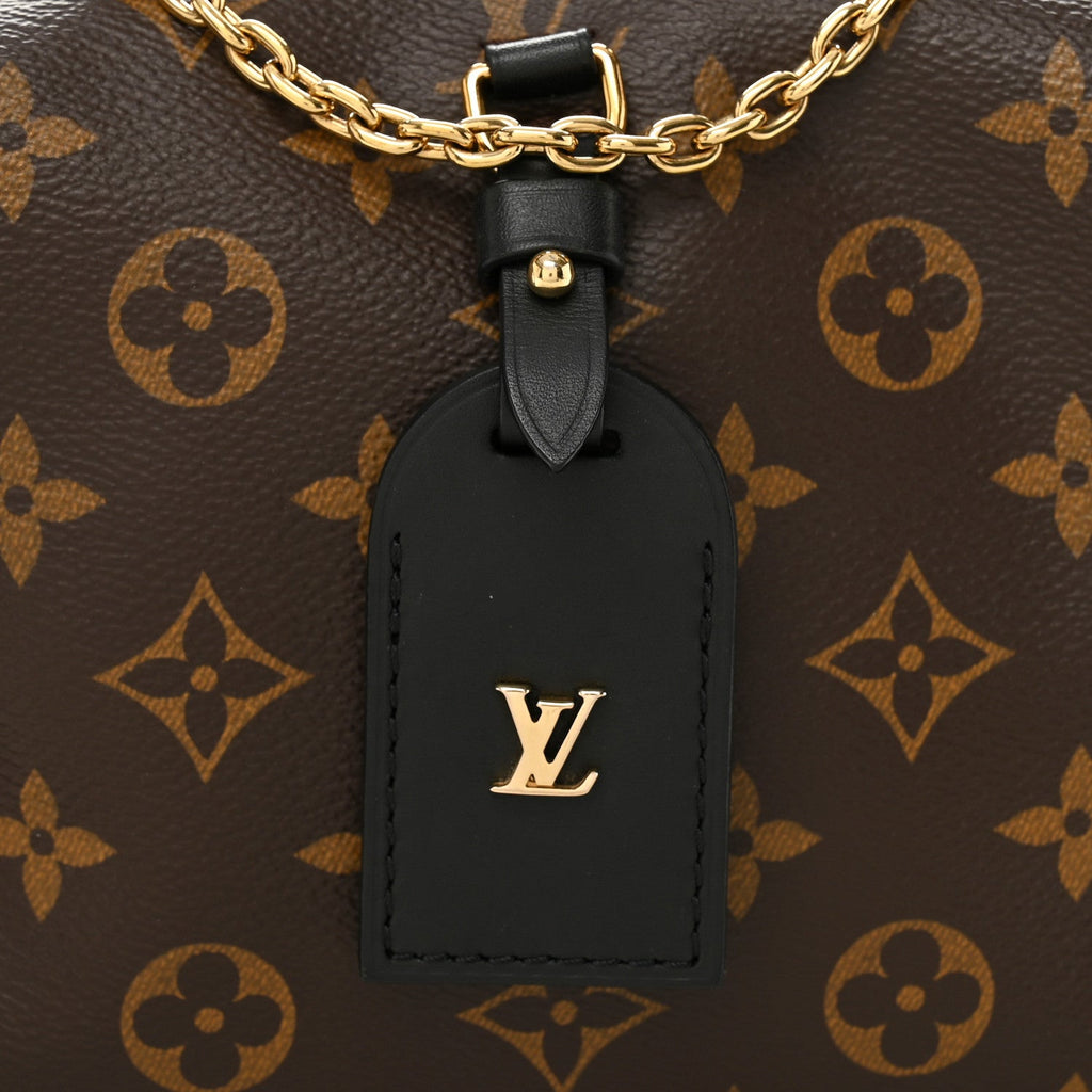 Monogram Petite Malle Souple Black