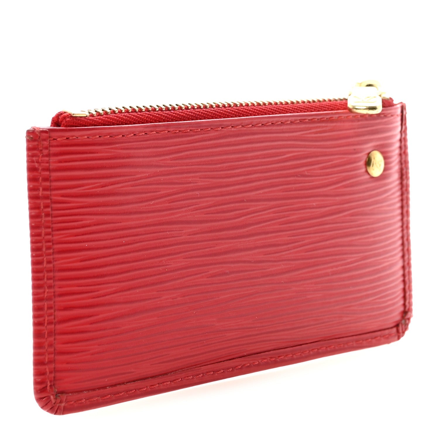Epi Key Pouch Castillan Red
