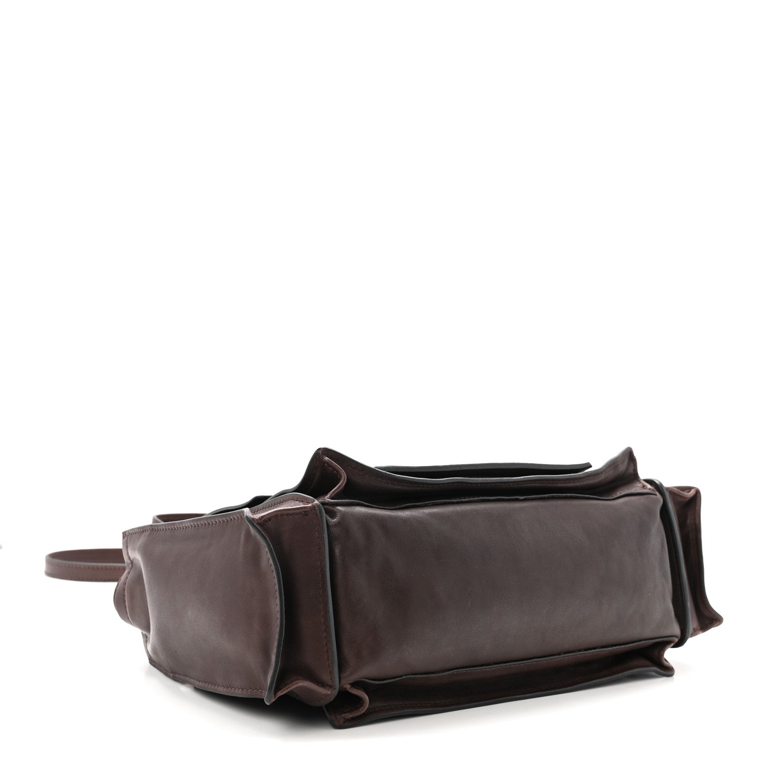 Nappa Utilitaire Shopping Tote Dark Brown