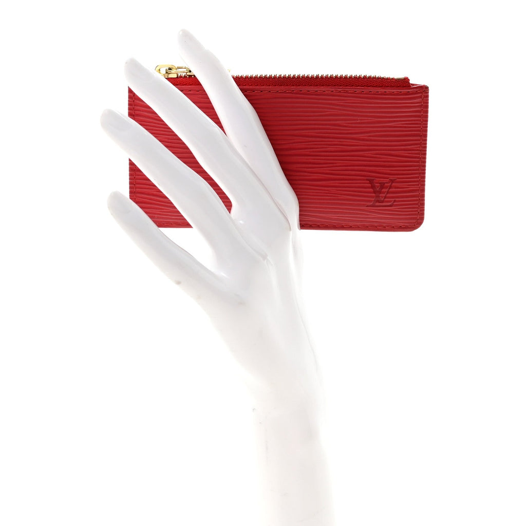 Epi Key Pouch Castillan Red