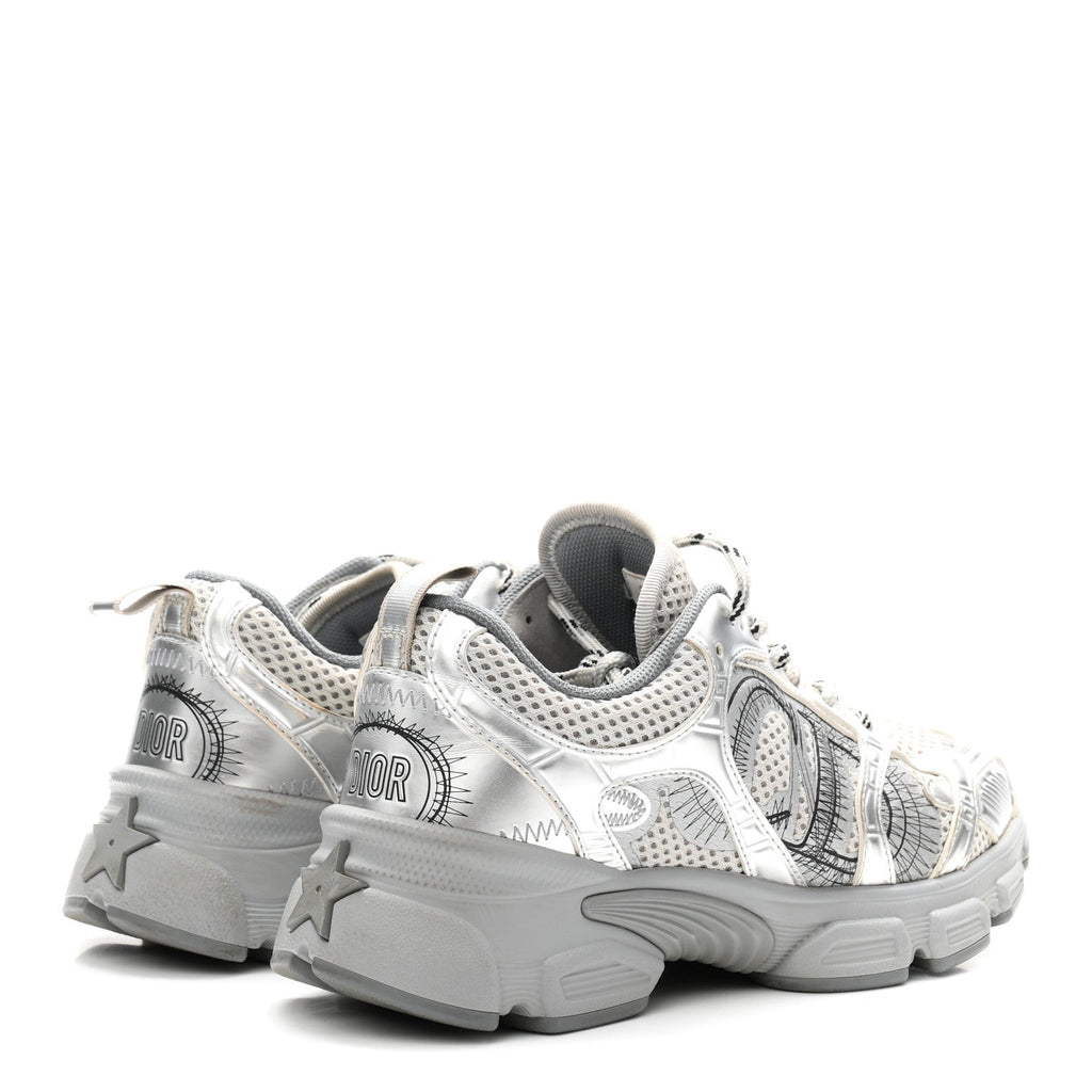 Technical Mesh Dior Chrono Sneakers 36 Silver