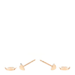 18K Rose Gold Clou d'H Stud Earrings