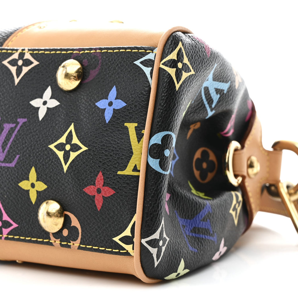 Monogram Multicolor Beverly MM Black