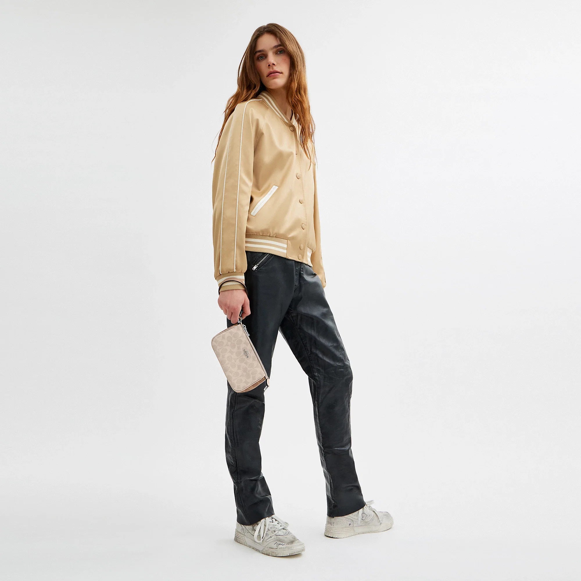 Coach Outlet Nolita 19 In Blocked Signature Canvas