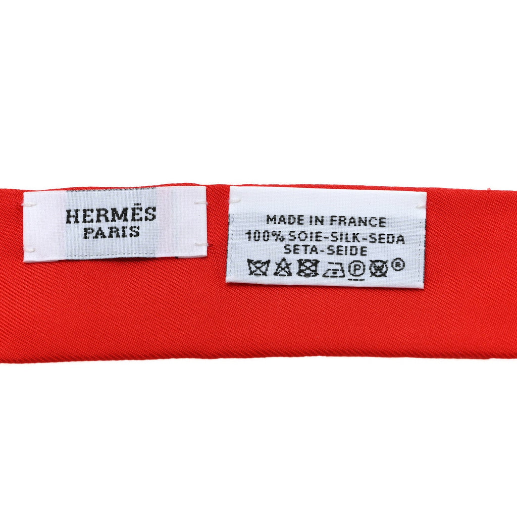 Silk Le Tour Du Monde Twillon Rouge Rose Rouge Coquelicot