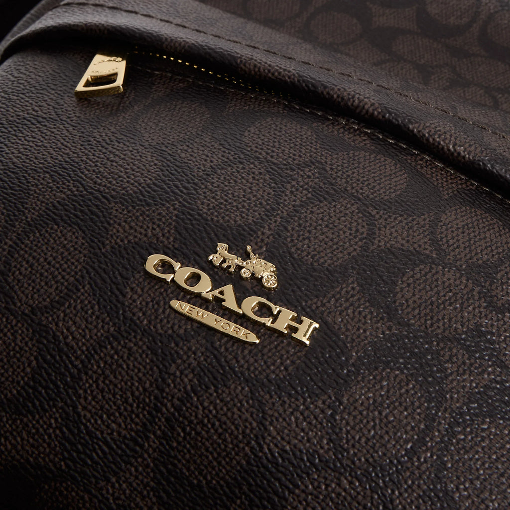 Coach Outlet Taylor Small Backpack In Signature Canvas